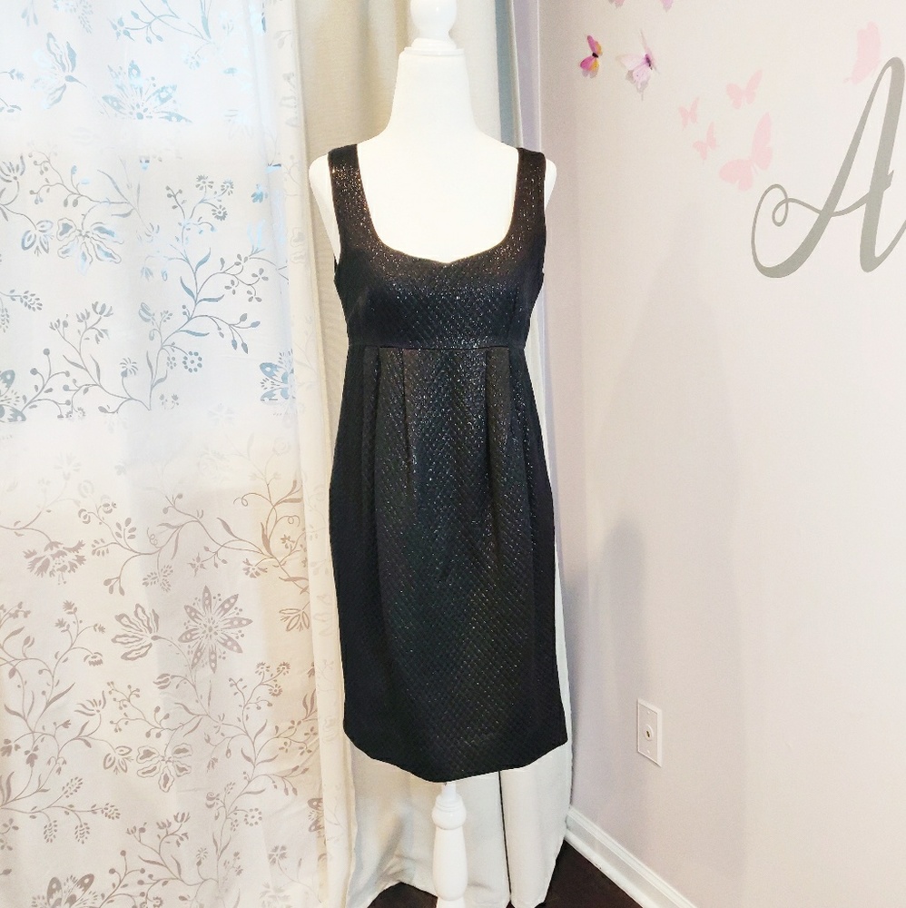 Michael Kors black sleeveless cocktail dress
